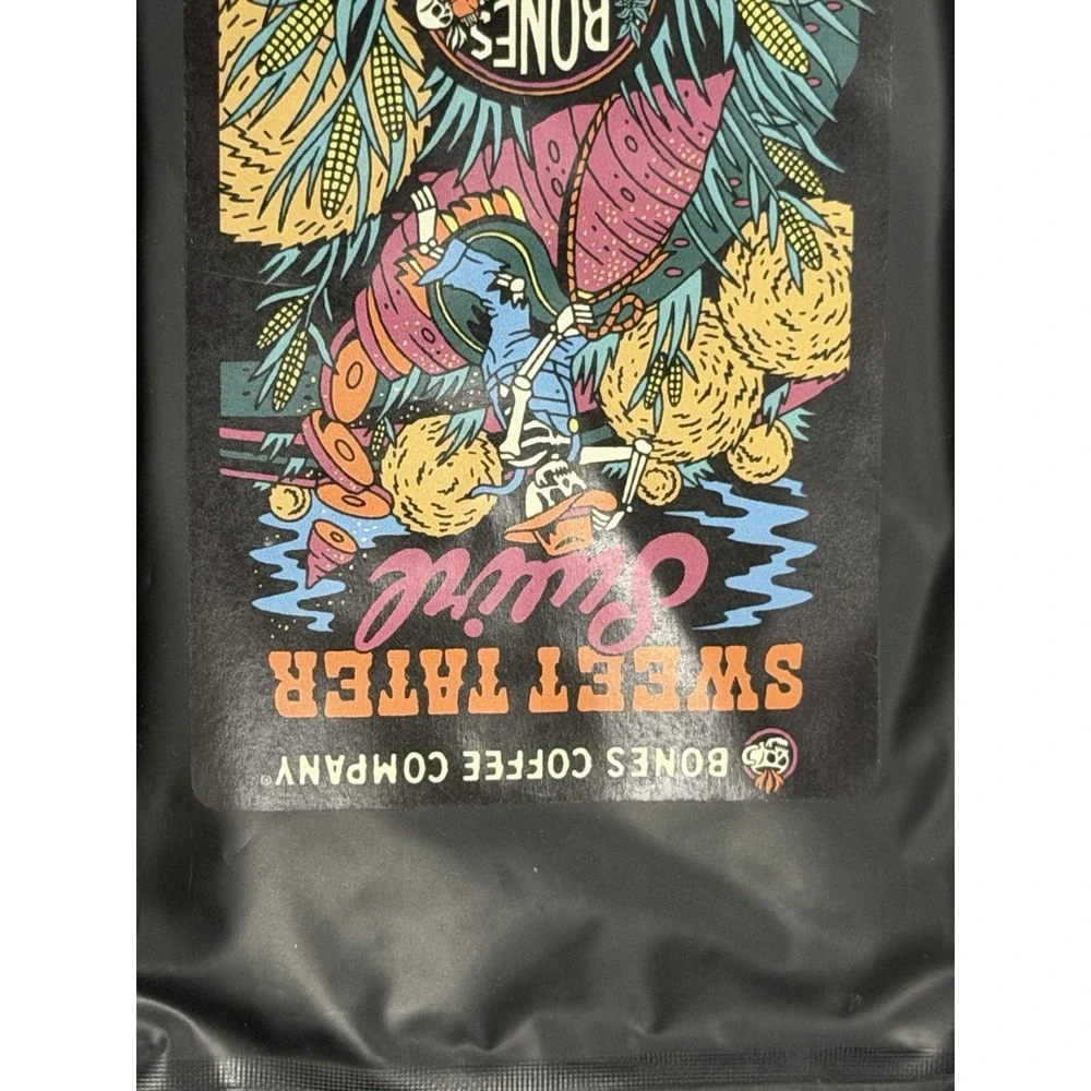 Fresh BONES COFFEE COMPANY Sweet Tater Swirl Ground Coffee 12 oz Bag Limited